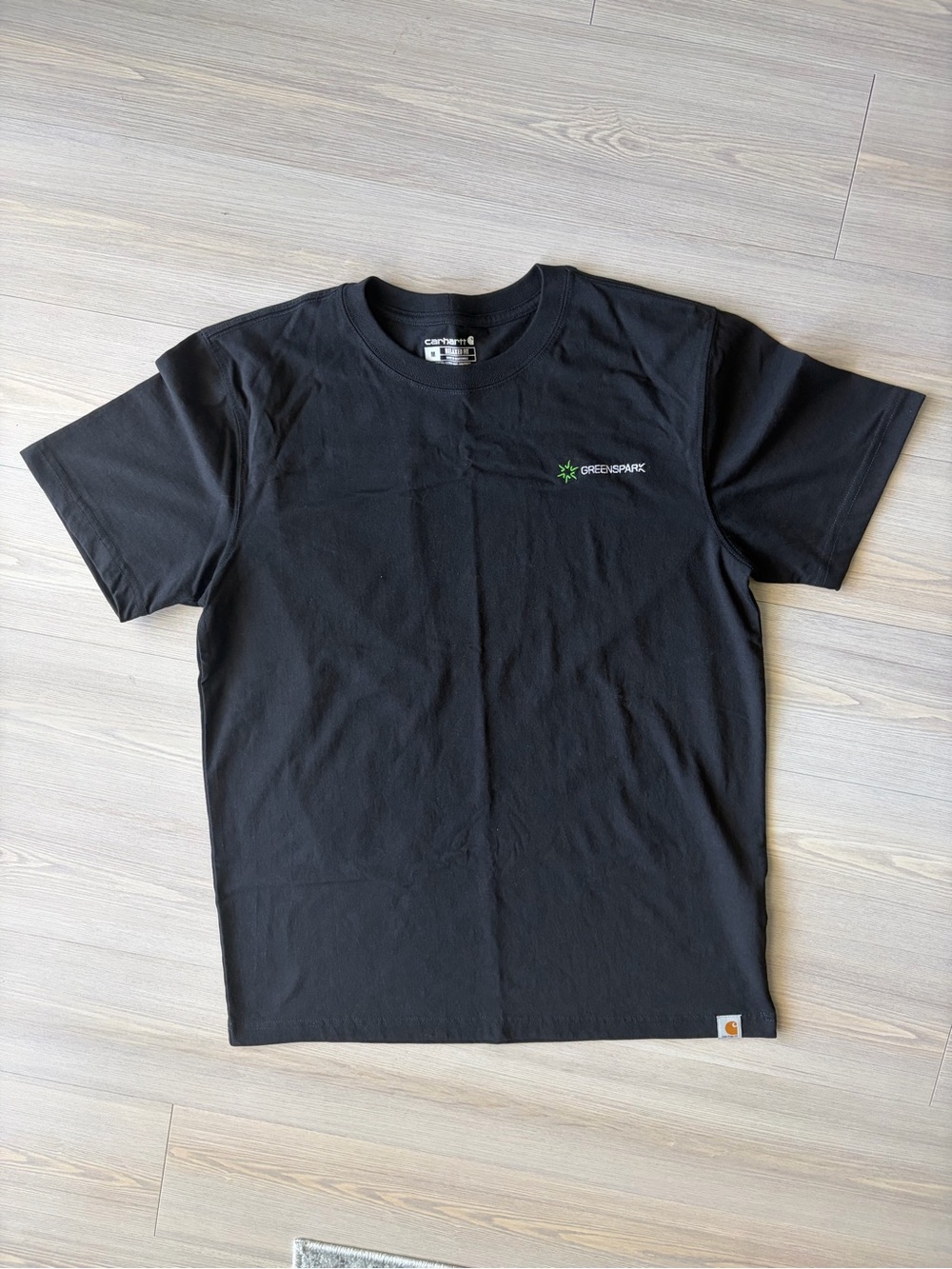 BLACK CARHARTT “GREENSPARK” COMPANY PROMO TEE